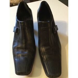 womens ECCO leather slip on ankle boots 39 (8-8.5)